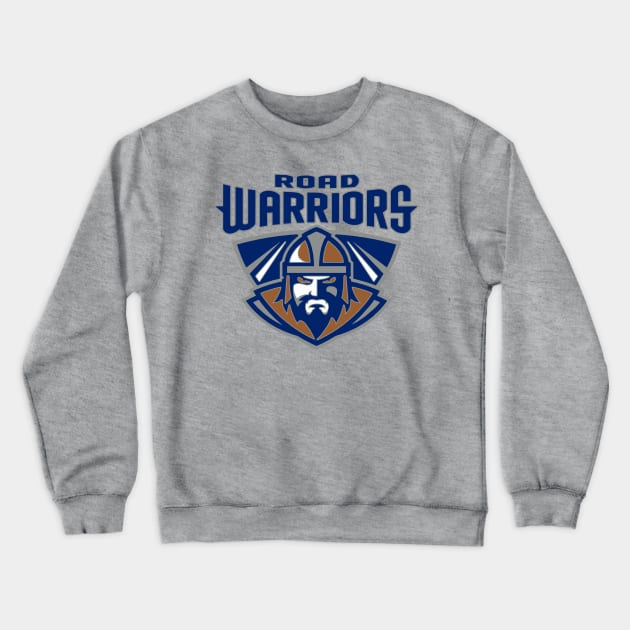 Road Warriors Sports Logo Crewneck Sweatshirt by DavesTees